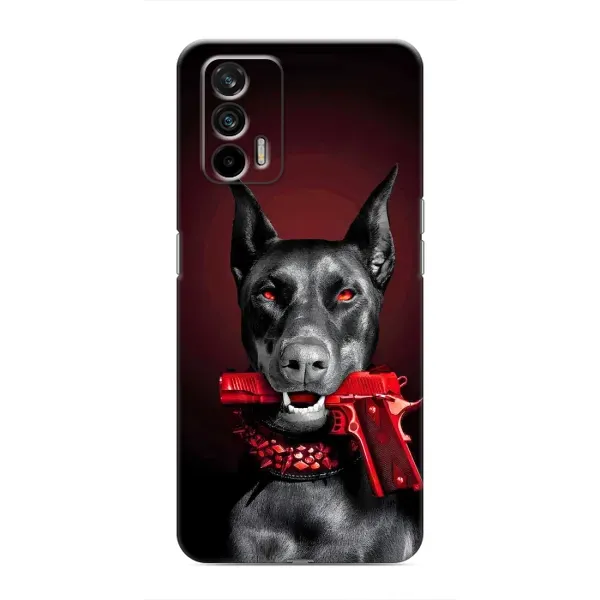 Чехол с рисунком «Доберман злой» для Realme 7 Чехол с рисунком «Доберман злой» для Realme 7