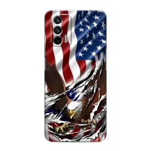 Чехол Флаг USA для Realme 7 (Флаг USA)