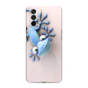 Чехлы с изображением разных животных для Realme 7 (Геккон)