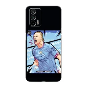 Чехлы с принтом для Realme 7 Футболист (гол Эрлинг Холланд)