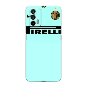 Силиконовые Чехлы принт Футбол на Realme 7 (Inter)
