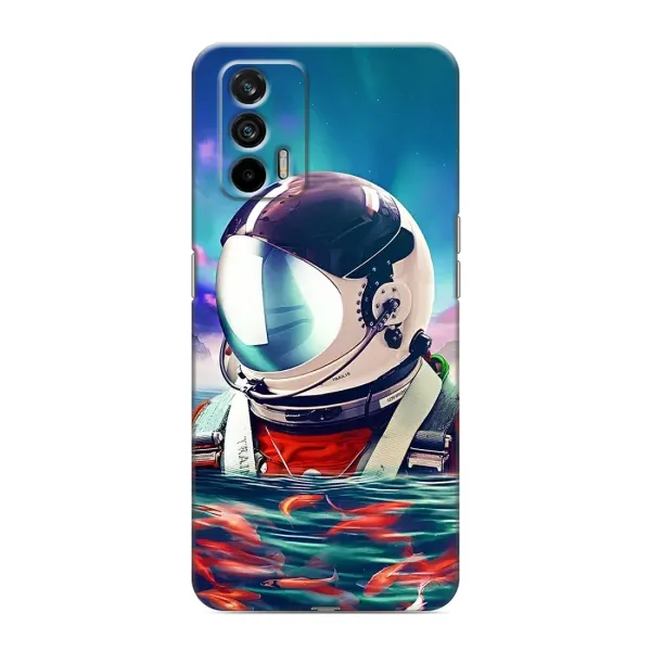Чехол с рисунком «Космонавт в воде» для Realme 7 Чехол с рисунком «Космонавт в воде» для Realme 7