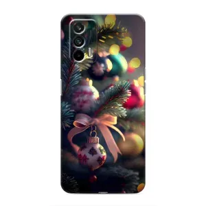 Чехлы на Новый Год Realme 7 (Красивая елочка)