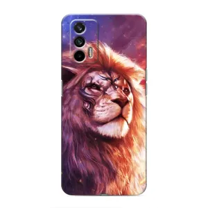 Чехол с картинкой на Realme 7 (Красочный ЛЕВ)