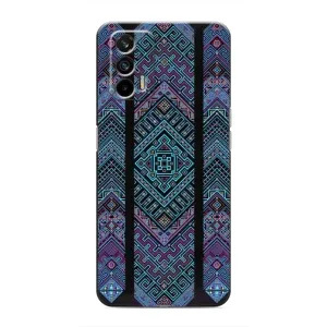 Силиконовый Чехол на Realme 7 (Крутой орнамент)