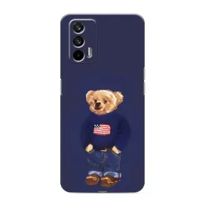 Чехлы Мишка Тедди для Реалми 7 (Мишка USA)