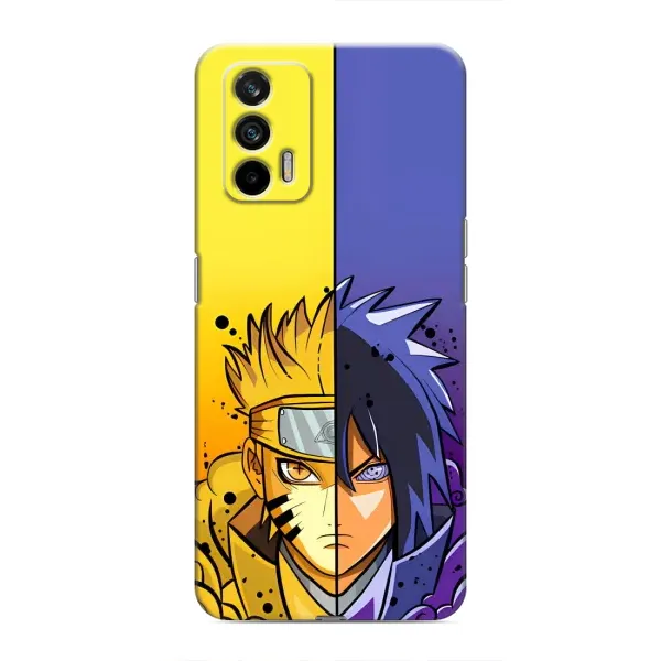 Чехол с рисунком «Naruto Vs Sasuke» для Realme 7
