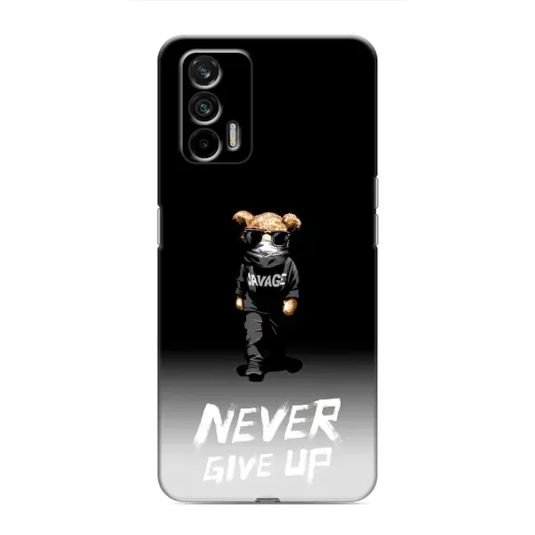 Чехол с рисунком «Never» для Realme 7 Чехол с рисунком «Never» для Realme 7