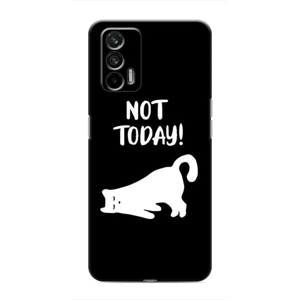 Чехол с рисунком «Not Today» для Realme 7 Чехол с рисунком «Not Today» для Realme 7