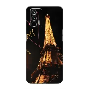 Чехол с Эйфелевой башней на Realme 7 (Paris)