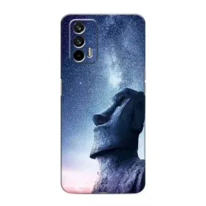 Силиконовые Чехлы (смешные стикеры) для Realme 7 (Статуя)