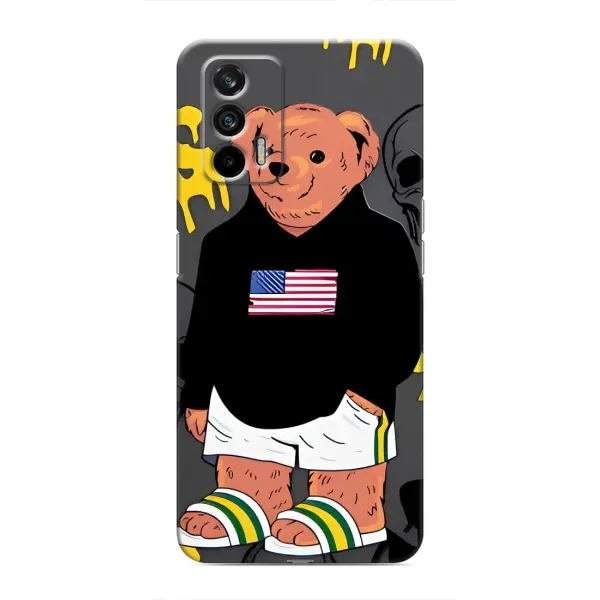 Чехол с рисунком «Teddy USA» для Realme 7 Чехол с рисунком «Teddy USA» для Realme 7
