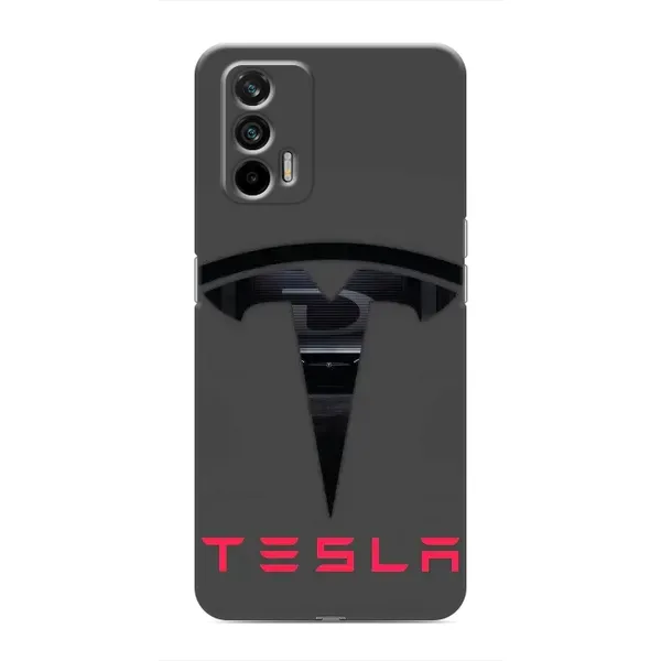 Чехол с рисунком «Logo TESLA» для Realme 7 Чехол с рисунком «Logo TESLA» для Realme 7