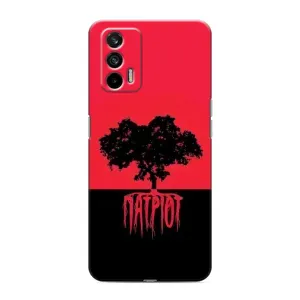 Чехлы УПА (Красно-Чёрный) на Realme 7 (УПА Патриот)