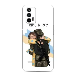 Патриотический Чехол для Realme 7 (Верим в ЗСУ)