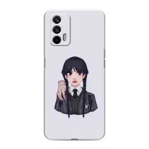 Чехлы с принтом Уэнсдей на Realme 7 (Вещь Венсдей)