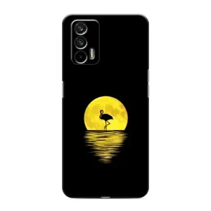 Летний Чехол на Realme 7 (Желтый Закат)