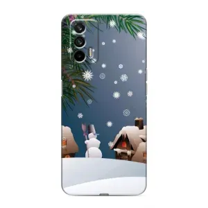 Чехлы на Новый Год Realme 7 (Зима)