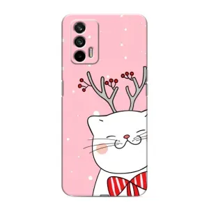 Чехол на тематику: Коты для Realme 7 (Зимний кот)