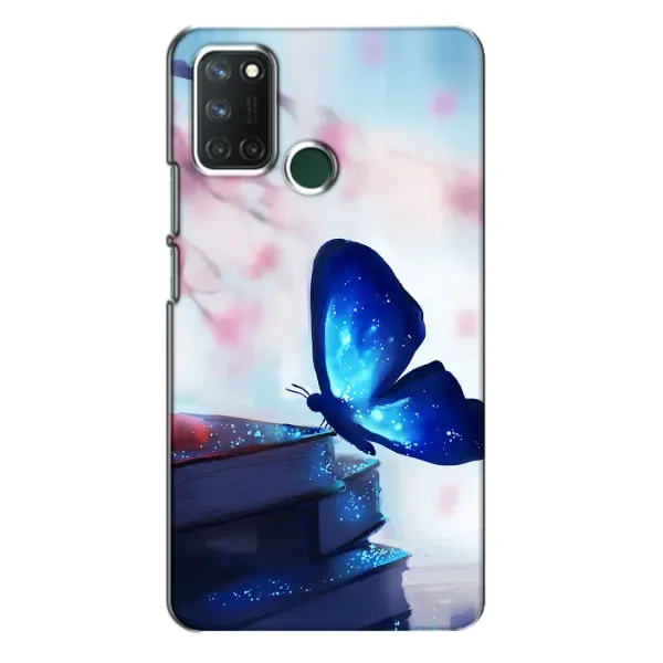 Чехол с рисунком «Бабочка синяя» для Realme 7i Чехол с рисунком «Бабочка синяя» для Realme 7i