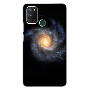 Чохли КОСМОС на Realme 7i (Чорна дира)
