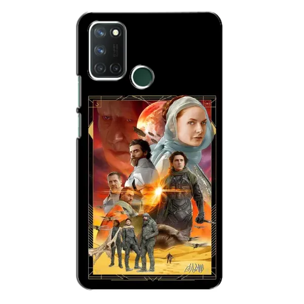 Чехол с рисунком «Д Ю Н А» для Realme 7i