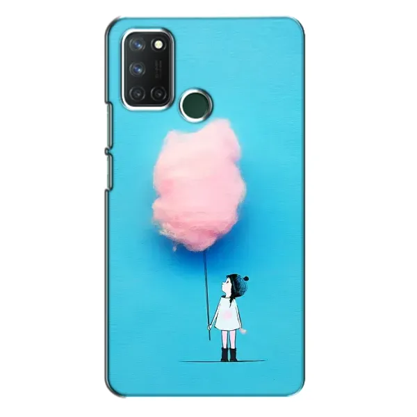 Чехол с рисунком «Девочка с тучкой» для Realme 7i Чехол с рисунком «Девочка с тучкой» для Realme 7i