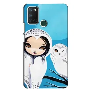 Чехлы с принтом СОВЫ для Realme 7i (Девочка Сова)