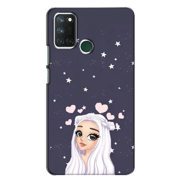 Чехол с рисунком «Девушка и сердечки» для Realme 7i Чехол с рисунком «Девушка и сердечки» для Realme 7i
