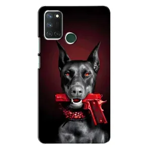 Чехол ДОБЕРМАН для Realme 7i (Доберман злой)
