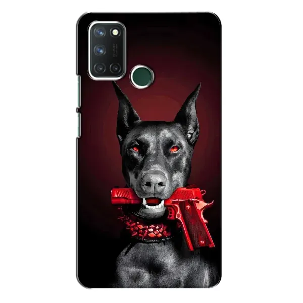 Чехол с рисунком «Доберман злой» для Realme 7i Чехол с рисунком «Доберман злой» для Realme 7i