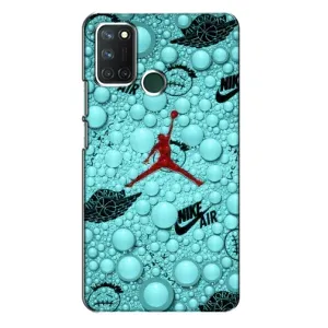 Силиконовый Чехол Nike Air Jordan на Реалми 7i (Джордан Найк)