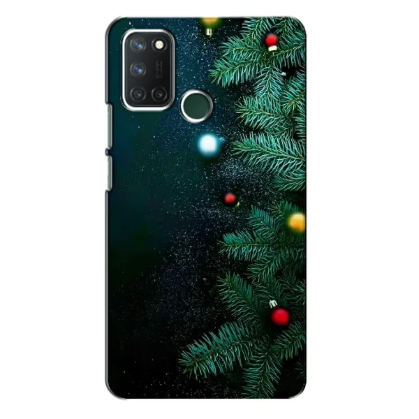 Чехол с рисунком «Елка» для Realme 7i