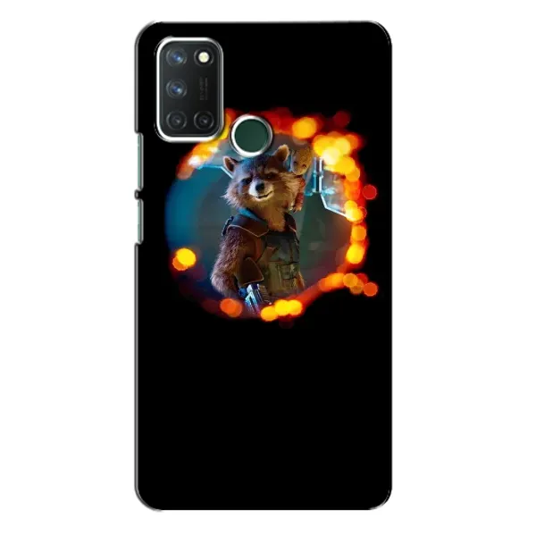Чехол с рисунком «Енот Ракета» для Realme 7i