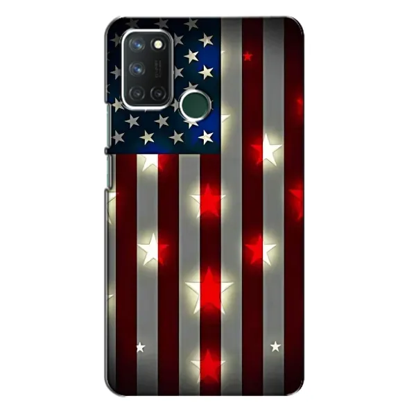Чехол с рисунком «Флаг США 2» для Realme 7i
