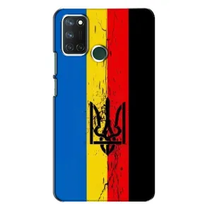 Чехлы УПА (Красно-Чёрный) на Realme 7i (Флаг УПА)