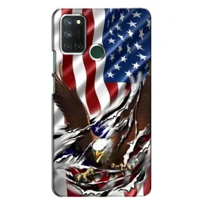 Чехол Флаг USA для Realme 7i (Флаг USA)