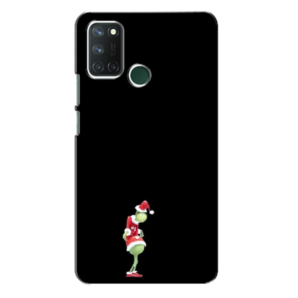 Чехол с рисунком «Гринч на чорном» для Realme 7i Чехол с рисунком «Гринч на чорном» для Realme 7i