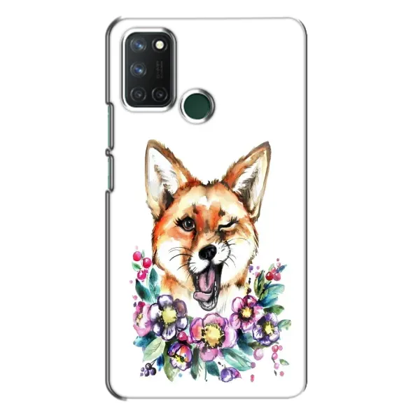 Чехол с рисунком «Хитрая лиса» для Realme 7i Чехол с рисунком «Хитрая лиса» для Realme 7i