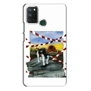 Чехол с принтом Собаки Патрон для Realme 7i (Храбрый Патрон)