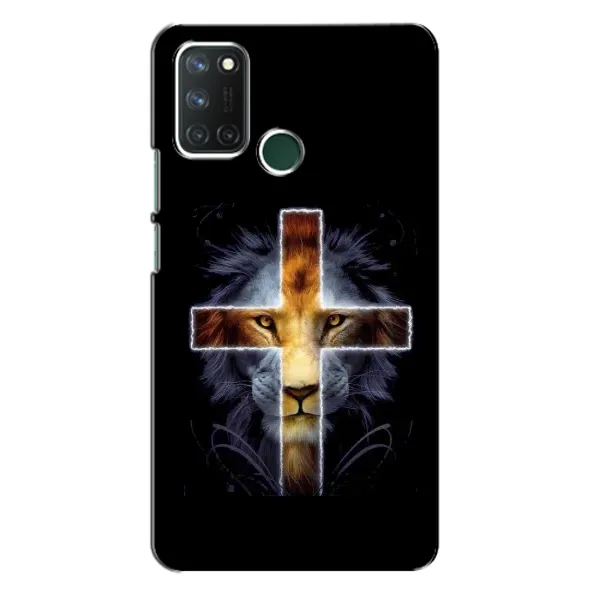 Чехол с рисунком «Иисус Лев» для Realme 7i Чехол с рисунком «Иисус Лев» для Realme 7i