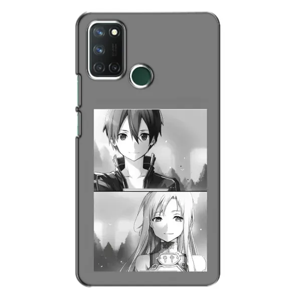 Чехол с рисунком «Кирито-Асуна» для Realme 7i Чехол с рисунком «Кирито-Асуна» для Realme 7i