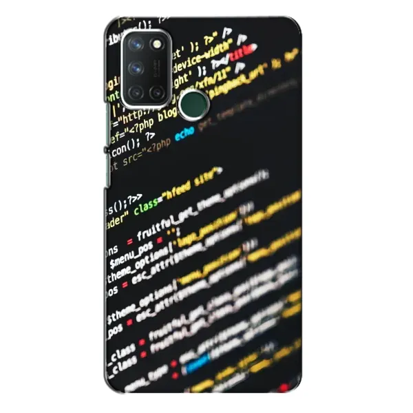 Чехол с рисунком «Код» для Realme 7i Чехол с рисунком «Код» для Realme 7i