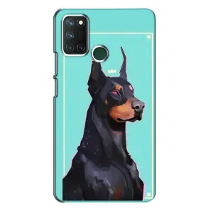 Чехол ДОБЕРМАН для Realme 7i (Король доберман)