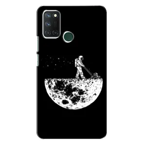 Силіконовый Чохол з принтом "Космонавти" на Realme 7i (Космонавт)
