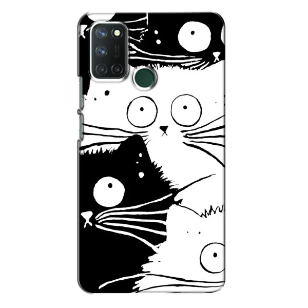 Чехол с рисунком «КОТИКИ» для Realme 7i