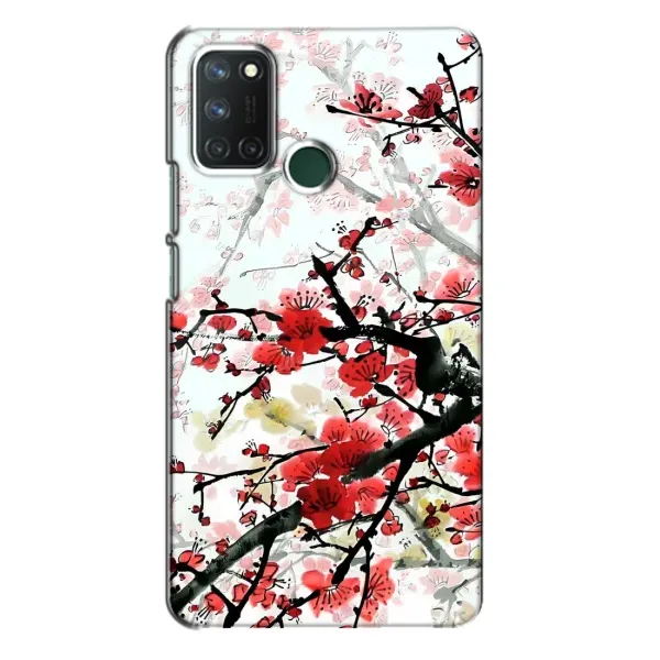 Чехол с рисунком «Красивая Сакура» для Realme 7i Чехол с рисунком «Красивая Сакура» для Realme 7i