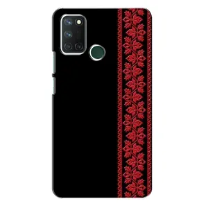 Силіконовый Чохол на Realme 7i (Червона вишиванка)