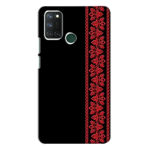 Чехол с рисунком «Красная Вышиванка» для Realme 7i Чехол с рисунком «Красная Вышиванка» для Realme 7i