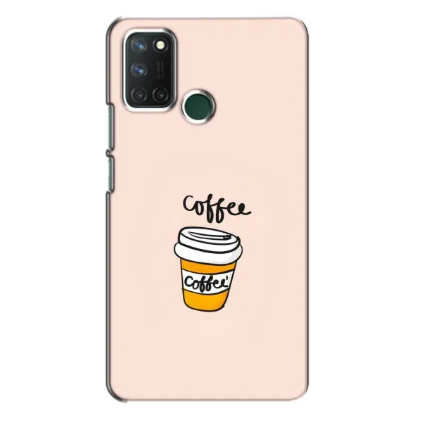 Чехол с рисунком «Кружка кофе» для Realme 7i
